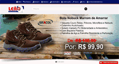 Desktop Screenshot of leaoequipamentos.com.br